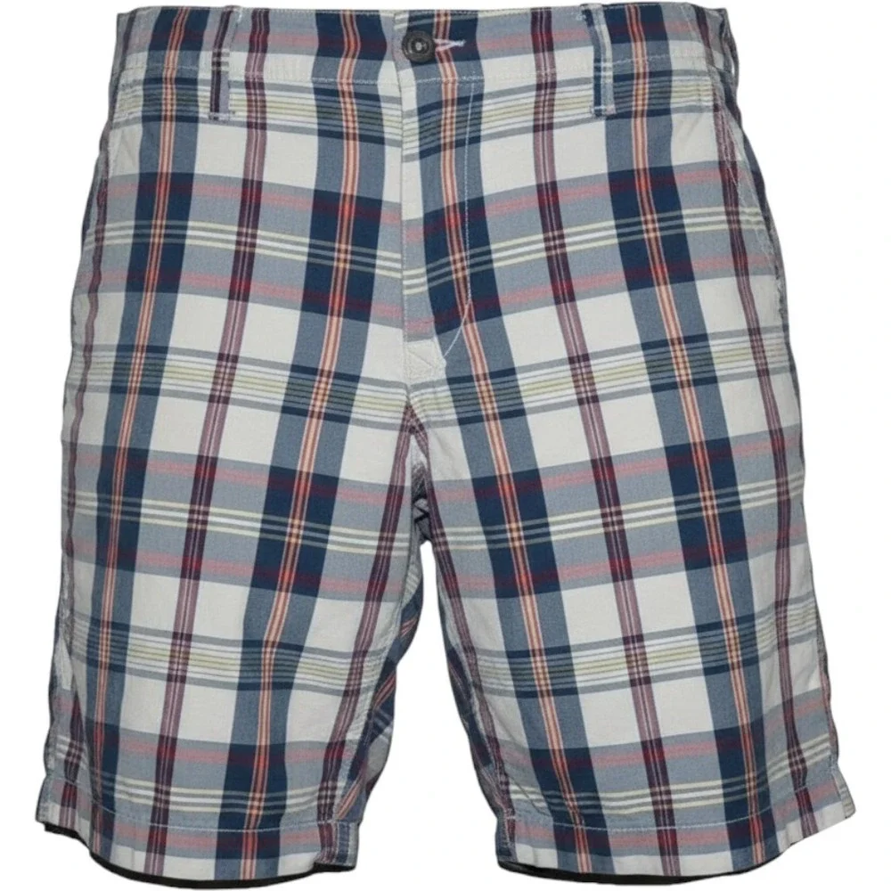 American Eagle Outfitters Shorts Men 34 Classic Plaid Preppy beachy country club